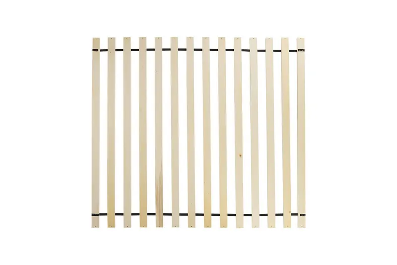 Seng med opbevaringsbænk Noyers - Beige, 160x200 cm - Møbler - Senge - Sengeramme & sengestel