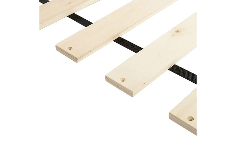 Seng med opbevaringsbænk Noyers - Sort, 180x200 cm - Møbler - Senge - Sengeramme & sengestel