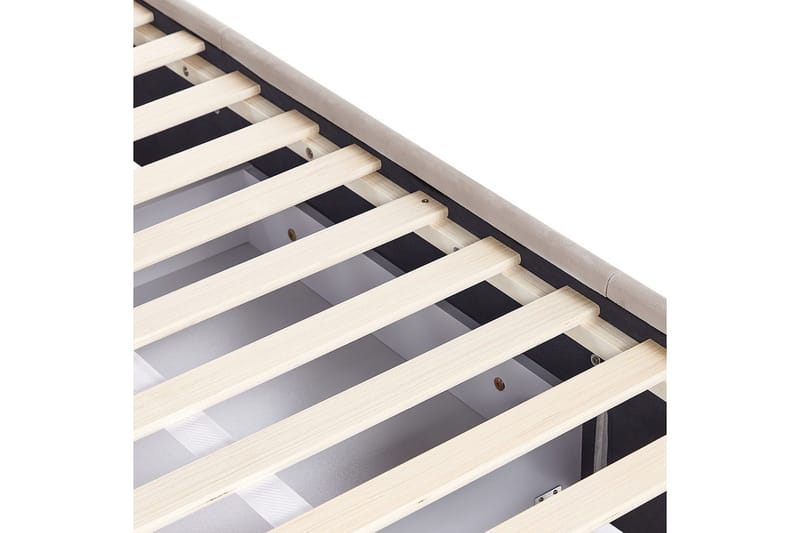 Seng med opbevaringsskuffer Lievin - Beige, 160x200 cm - Møbler - Senge - Sengeramme & sengestel