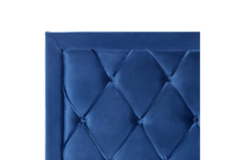 Seng med opbevaringsskuffer Lievin - Blå, 160x200 cm - Møbler - Senge - Sengeramme & sengestel