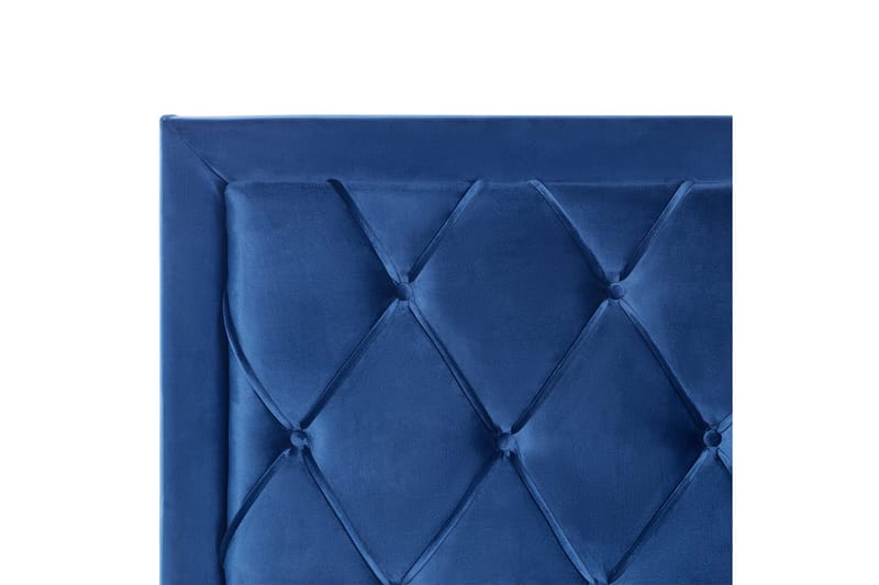 Seng med opbevaringsskuffer Lievin - Blå, 180x200 cm - Møbler - Senge - Sengeramme & sengestel