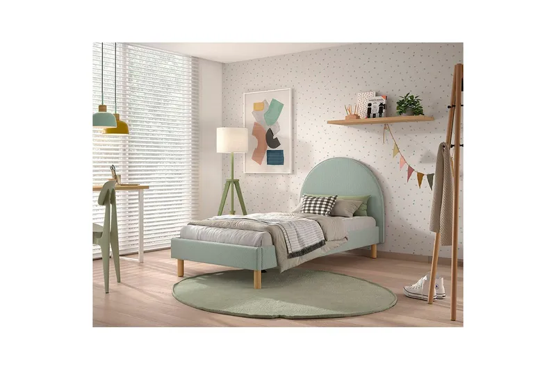 Seng Moon Olivengrøn, 90 x 200 cm - Olivengrøn, 90 x 200 cm - Møbler - Senge - Sengeramme & sengestel