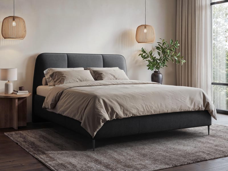 seng NO_BRAND Polstret seng OASIS st.drew Margo 227.09 140x200 cm - Møbler - Senge - Sengeramme & sengestel