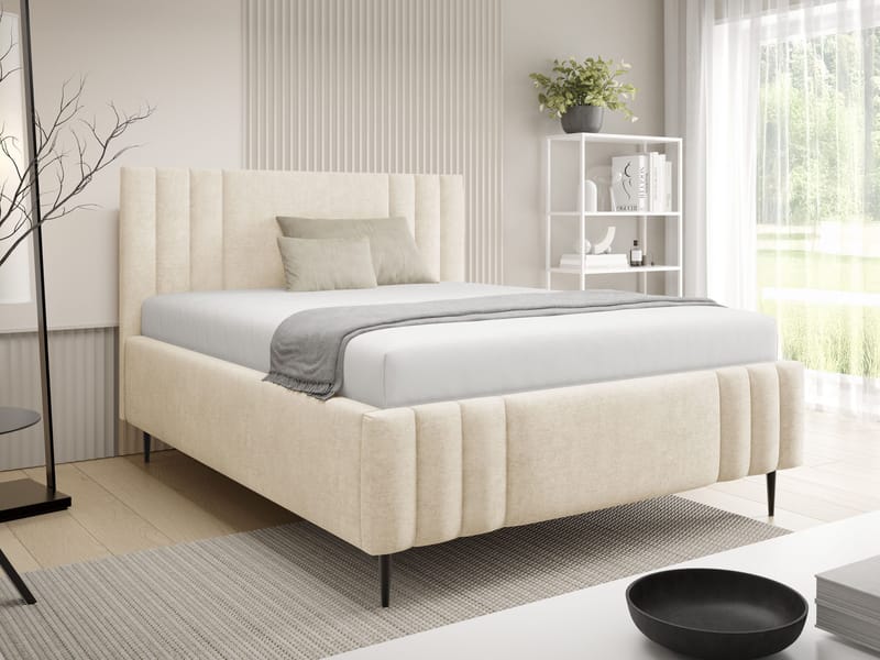 seng Ribo Nazar 225.01 160x200 - beige - Møbler - Senge - Sengeramme & sengestel