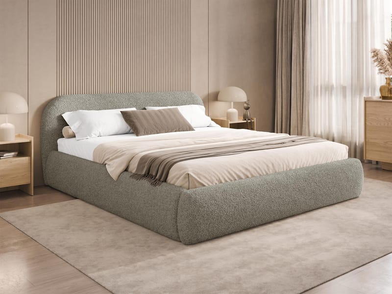 seng Polstret seng TALORI Lambi 03 180x200 cm - Møbler - Senge - Sengeramme & sengestel