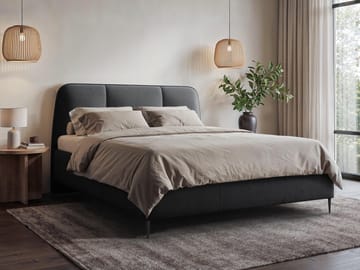 seng Polstret seng OASIS st.drew Margo 227.09 160x200 cm - Møbler - Senge - Sengeramme & sengestel