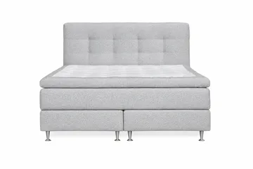 Sengepakke Drömvik Oslo Luksus Sengepakke Bouclé 180x200 Knapbetrukket gavl - Møbler - Senge - Komplet sengepakke