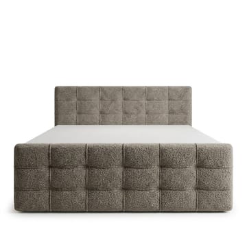 Sengepakke Kontinentalseng Elvros 180x200 cm med opbevaring med løft - Varm greige / lys mokka - Møbler - Senge - Kontinentalsenge