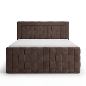 Sengepakke Kontinentalseng Ryven 160x200 cm med opbevaring med løft - mørk espresso/mørkebrun - Møbler - Senge - Kontinentalsenge