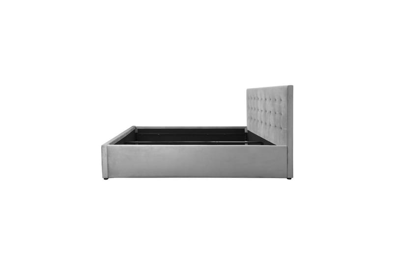 Sengeramme & sengestel Loft24 Hamar sengeramme Grå 200x180 - Møbler - Senge - Sengeramme & sengestel