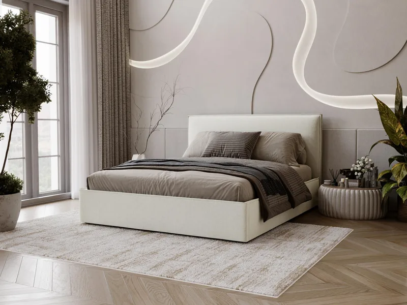 sengeramme BIANCO Grant 1 160x200 cm - beige - Møbler - Senge - Sengeramme & sengestel
