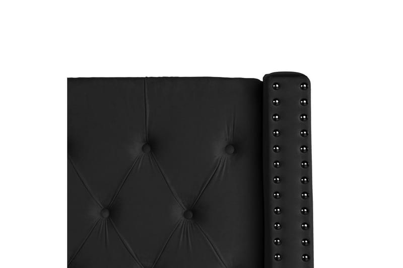 Sengeramme og sengestel Seng med opbevaring Lubbon Sort||Sølv 180x200 - Møbler - Senge - Sengeramme & sengestel