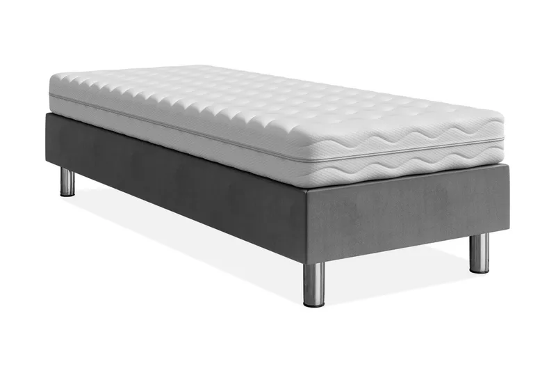 Adeliza Sengeramme 120x200 cm - Grå - Møbler - Senge - Sengeramme & sengestel