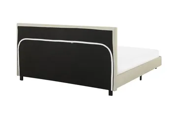 Albi Dobbelt seng 160x200 cm - Beige - Møbler - Senge - Sengeramme & sengestel