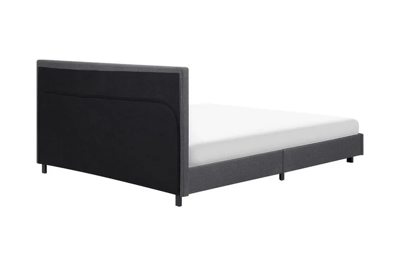 Albi Dobbelt seng 160x200 cm - Grå - Møbler - Senge - Sengeramme & sengestel