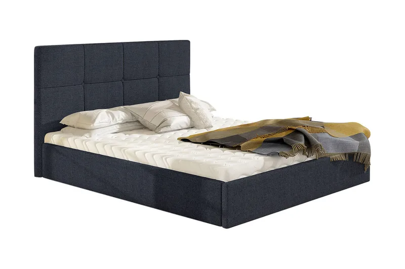 Allatessa Sengeramme 180x200 cm, Grå