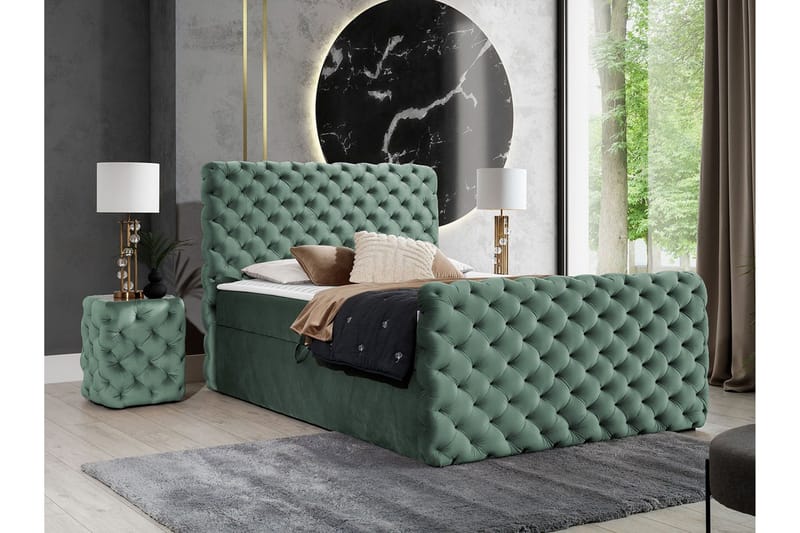 Almancil Sengeramme 120x200 cm - Møbler - Senge - Sengeramme & sengestel