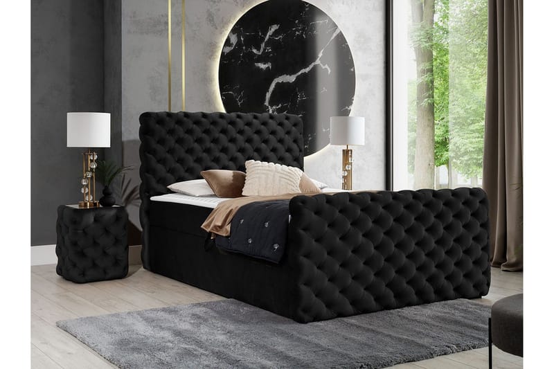 Almancil Sengeramme 160x200 cm - Møbler - Senge - Sengeramme & sengestel