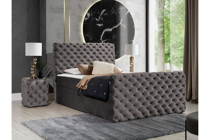 Almancil Sengeramme 200x200 cm - Møbler - Senge - Sengeramme & sengestel