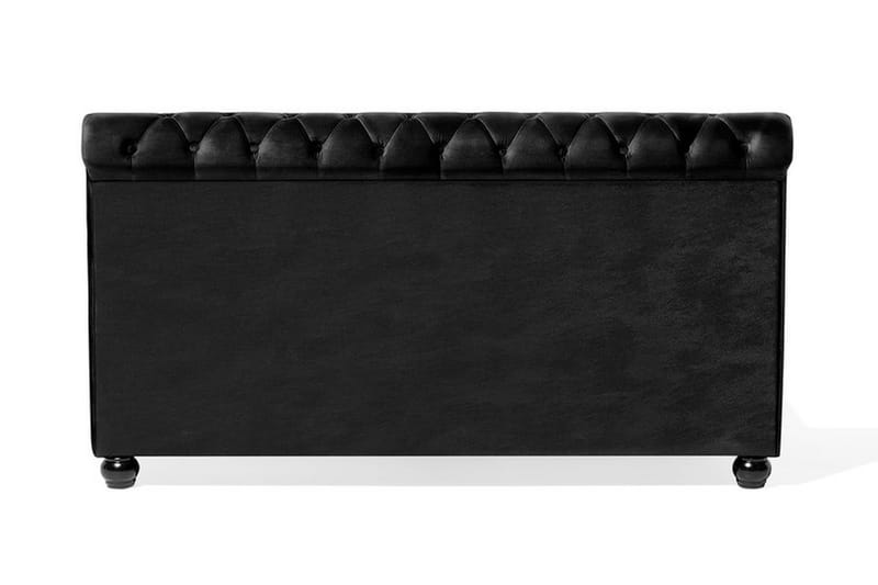 Avallon Dobbelt seng 140 | 200 cm - Sort - Sengeramme & sengestel