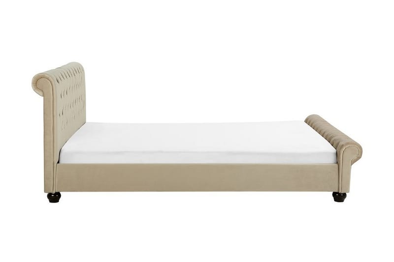 Avallon Dobbelt seng 160 | 200 cm - Beige - Møbler - Senge - Sengeramme & sengestel