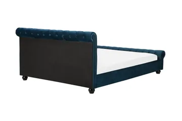 Avallon Dobbelt seng 160 | 200 cm - Blå - Møbler - Senge - Sengeramme & sengestel