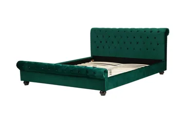 Avallon Dobbelt seng 160 | 200 cm - Grøn - Møbler - Senge - Sengeramme & sengestel