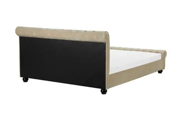 Avallon Dobbelt seng 180 | 200 cm - Beige - Møbler - Senge - Sengeramme & sengestel