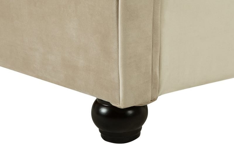 Avallon Dobbelt seng 180 | 200 cm - Beige - Møbler - Senge - Sengeramme & sengestel