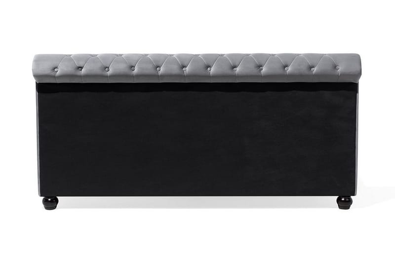 Avallon Dobbelt seng 180 | 200 cm - Grå - Sengeramme & sengestel