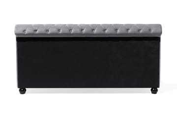 Avallon Dobbelt seng 180 | 200 cm - Grå - Møbler - Senge - Sengeramme & sengestel