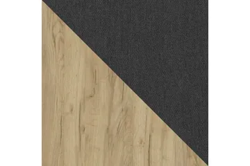 Aviemore Sengepakke 140x200 cm med Sengegavl + Topmadras med Fasthedsgrad Medium - Mørkegrå - Møbler - Senge - Sengeramme & sengestel