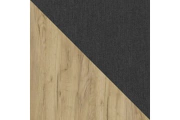 Aviemore Sengepakke 160x200 cm med Sengegavl + Topmadras med Fasthedsgrad Medium - Mørkegrå - Møbler - Senge - Sengeramme & sengestel