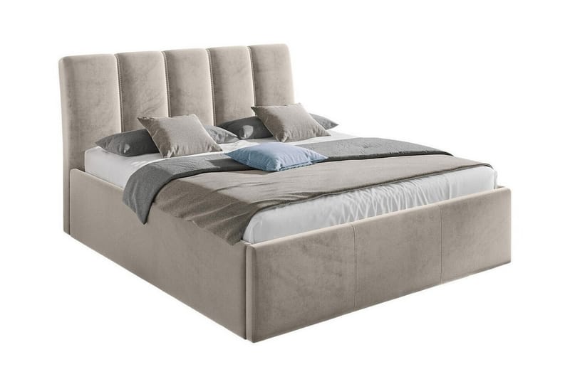 Aviemore Sengeramme 140x200 cm - Beige - Møbler - Senge - Sengeramme & sengestel