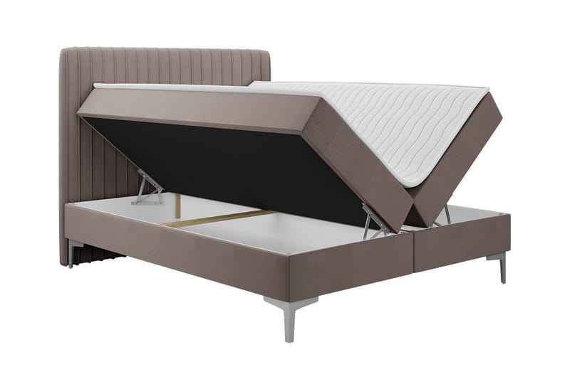 Bandon Sengeramme 160x200 cm - Beige - Møbler - Senge - Sengeramme & sengestel