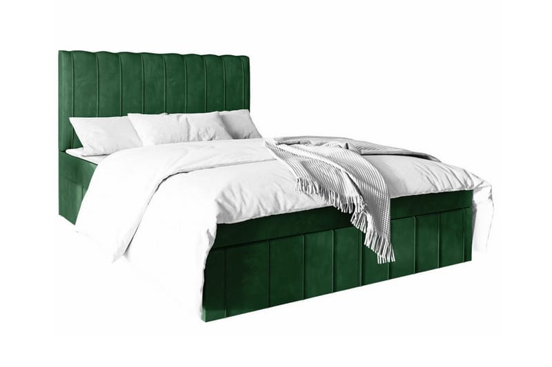 Bandon Sengeramme 160x200 cm - Grøn - Møbler - Senge - Sengeramme & sengestel
