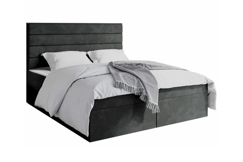 Bandon Sengeramme 160x200 cm - Mørkegrå - Møbler - Senge - Sengeramme & sengestel