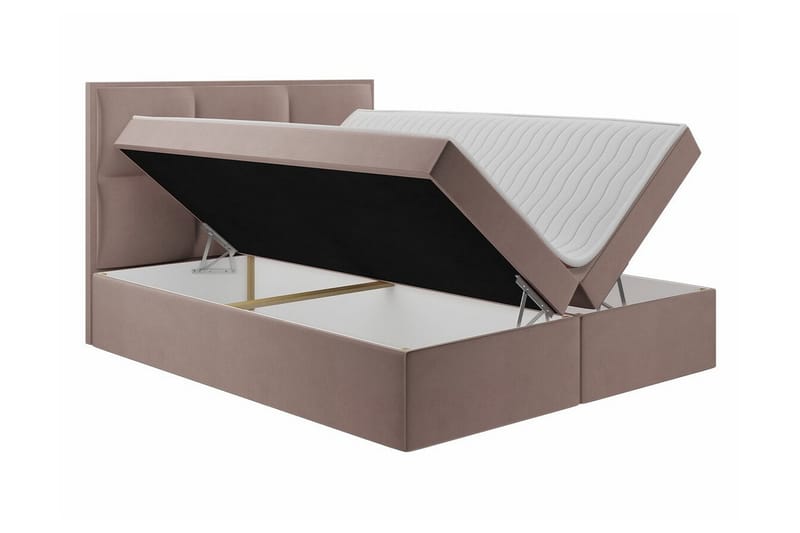Bandon Sengeramme 160x200 cm - Sort - Møbler - Senge - Sengeramme & sengestel