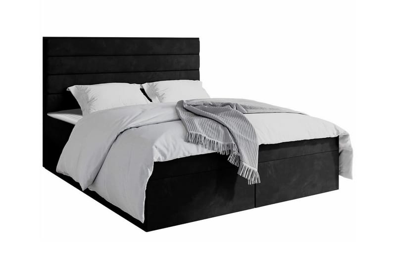Bandon Sengeramme 160x200 cm - Sort - Møbler - Senge - Sengeramme & sengestel