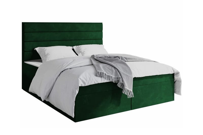 Bandon Sengeramme 180x200 cm - Mørkegrøn - Møbler - Senge - Sengeramme & sengestel