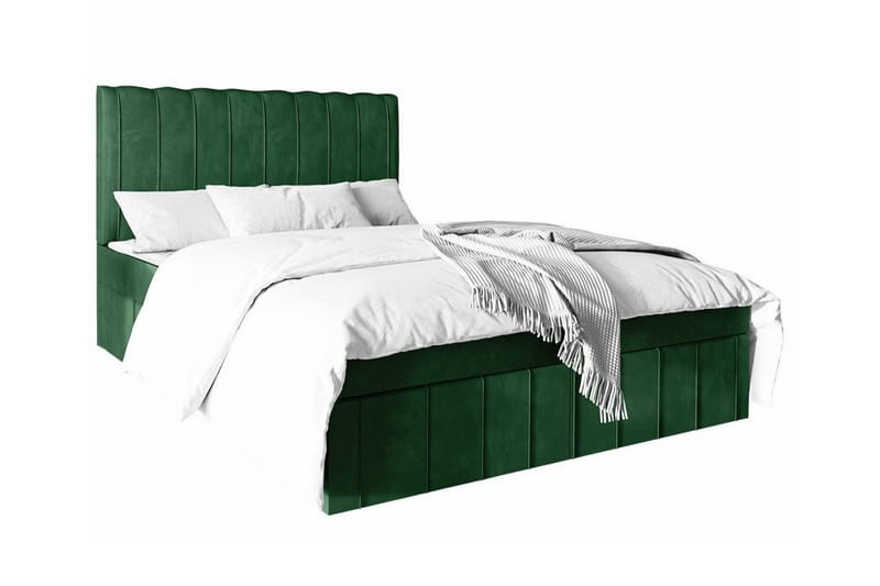 Bandon Sengeramme 180x200 cm - Mørkegrøn - Møbler - Senge - Sengeramme & sengestel