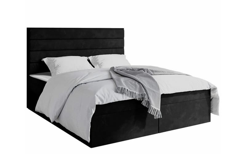 Bandon Sengeramme 180x200 cm - Sort - Møbler - Senge - Sengeramme & sengestel