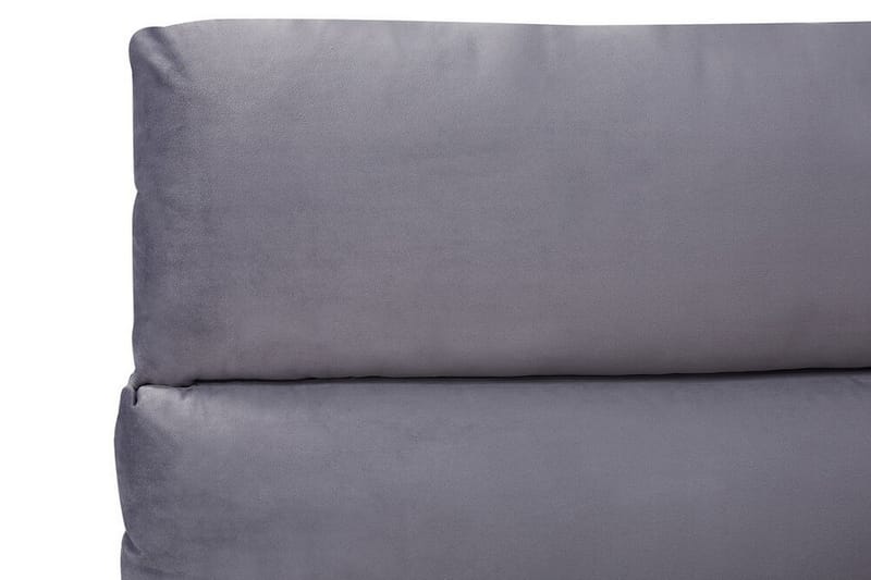 Batilly Dobbeltseng 140x200 cm med Opbevaring - Grå - Sengeramme & sengestel