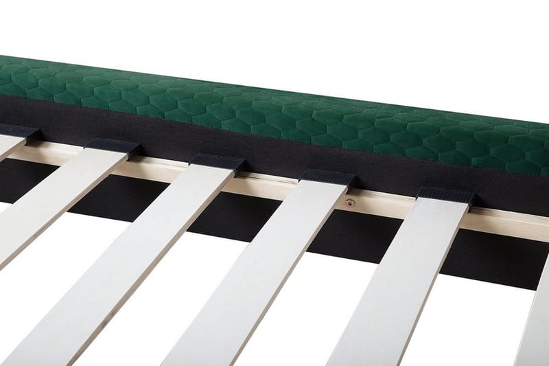 Bayonne Dobbelt seng 140 | 200 cm - Grøn - Møbler - Senge - Sengeramme & sengestel