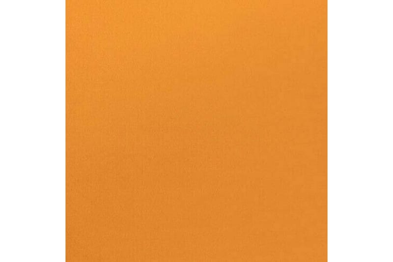Betvallen Sengepakke 160x200 cm i Fløjl med Opbevaring + Sengegavl + Topmadras - Orange - Møbler - Senge - Sengeramme & sengestel
