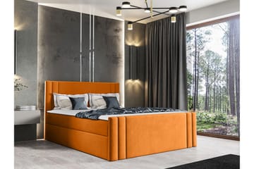 Betvallen Sengeramme 160x200 cm - Orange - Møbler - Senge - Sengeramme & sengestel