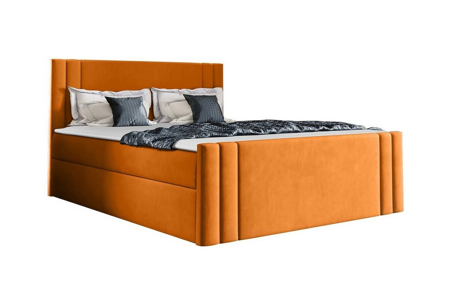 Betvallen Sengeramme 160x200 cm - Orange - Møbler - Senge - Sengeramme & sengestel