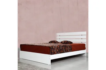 Bielany Sengeramme 145x205 cm Hvid - Hvid - Møbler - Senge - Sengeramme & sengestel