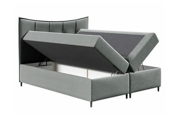 Boisdale Sängram 140x200 cm Dark green - Møbler - Senge - Sengeramme & sengestel