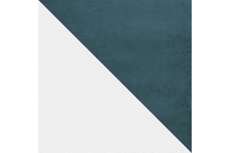Boisdale Sengeramme 100x200 cm - Turkis/Hvid - Møbler - Senge - Sengeramme & sengestel